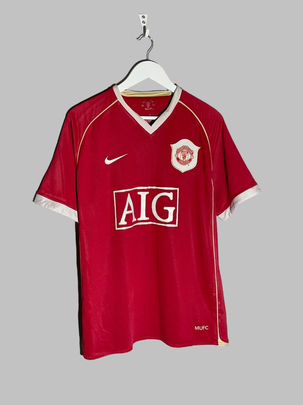 Nike × Vintage Manchester United Nike 2006/07 Home Vintage Football Shirt Size US M / EU 48-50 / 2 - 2 Thumbnail