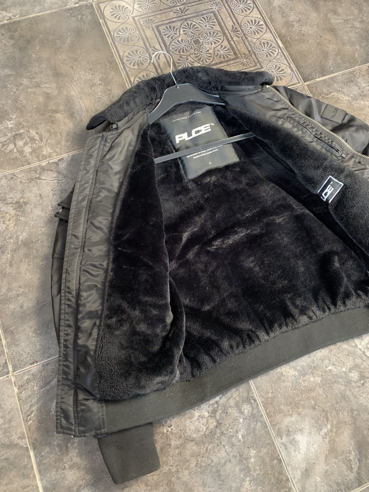 Vintage 883 Police Fur Bomber Jacket Size US S / EU 44-46 / 1 - 8 Thumbnail