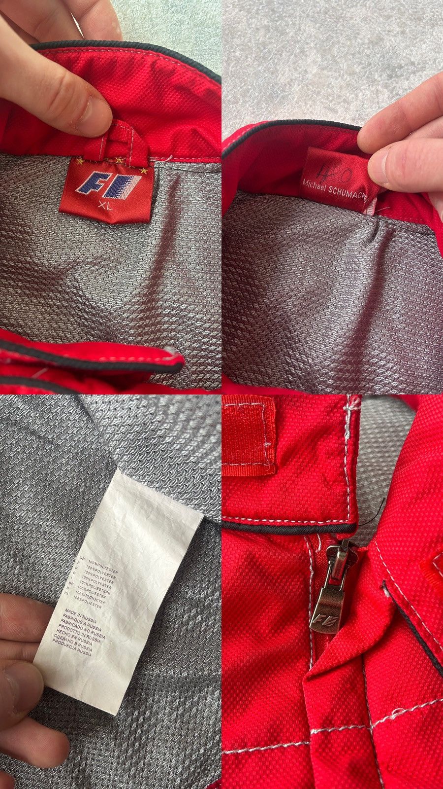 Ferrari Vintage F1 Ferrari Marlboro Racing Jacket Michael Schumacher Size US L / EU 52-54 / 3 - 18 Thumbnail