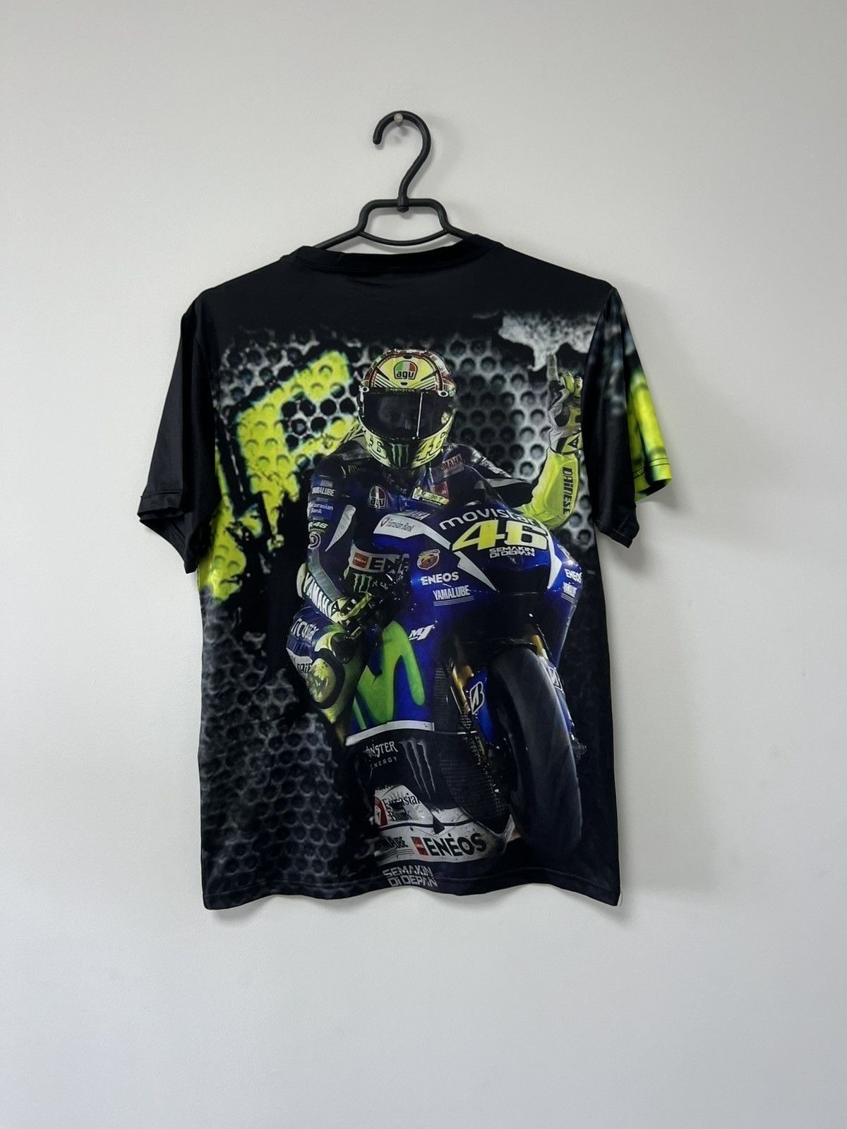 Vintage Valentino Rossi Racing VR46 Jersey Yamaha Motorcycle sz M Size US M / EU 48-50 / 2 - 13 Thumbnail