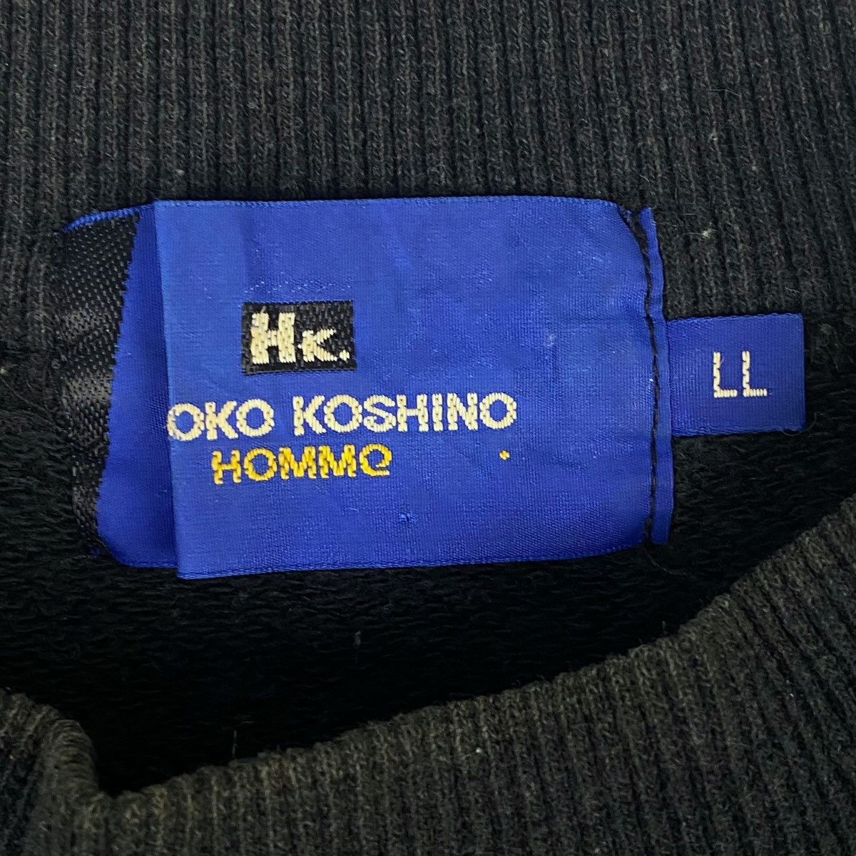 Hiroko Koshino Homme Hiroko Koshino Homme Sweatshirt Crewneck Pullover Jumper Size US XL / EU 56 / 4 - 5 Thumbnail