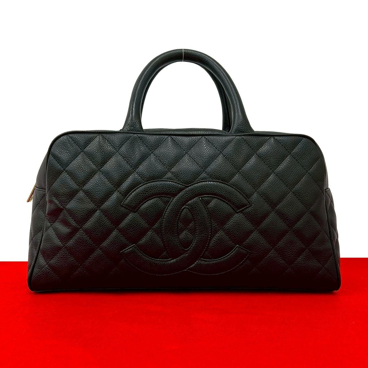 Chanel Chanel Chanel Matelasse Caviar Leather Handbag Leather Handbag DUTY FREE for USA Size ONE SIZE - 1 Thumbnail