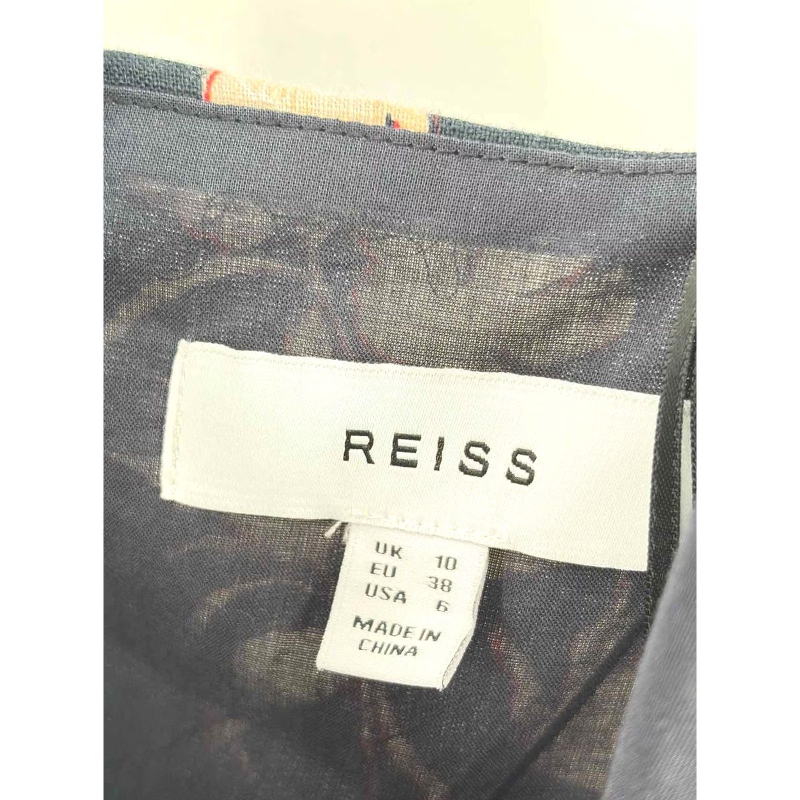 Reiss Pre-Owned Reiss Black Dress Midi Sleeveless Size 6 Regular Size M / US 6-8 / IT 42-44 - 3 Thumbnail