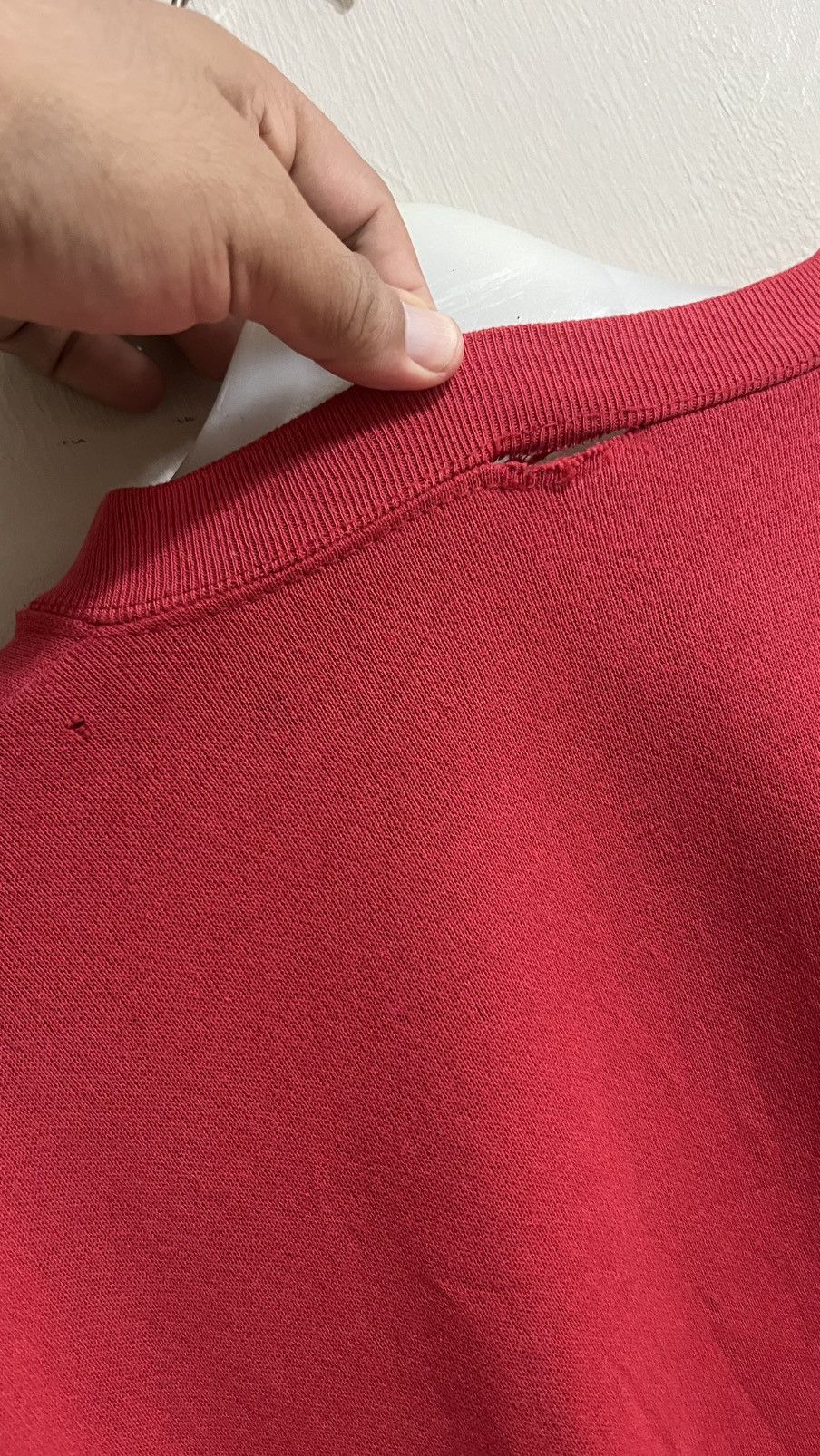 Vintage Vintage Nebraska Distressed Sweater Inspired by Raf Simons Size US XL / EU 56 / 4 - 11 Thumbnail