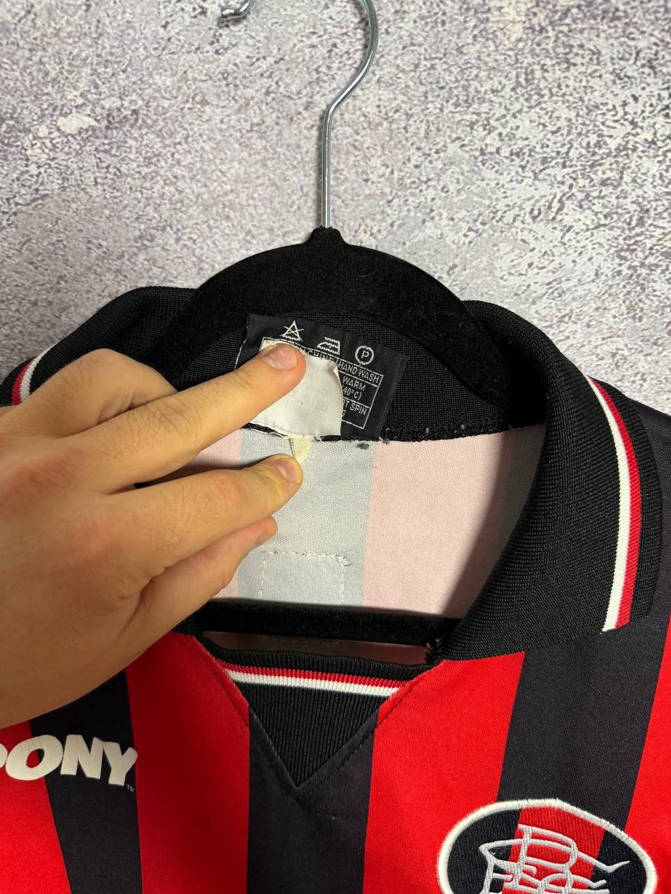 PONY × Vintage 90's Birmingham City 1996/97 Pony Soccer Jersey Size US L / EU 52-54 / 3 - 12 Thumbnail