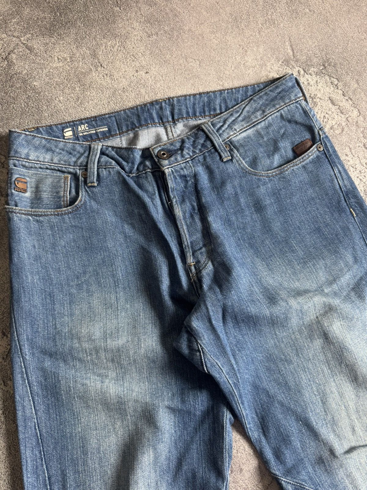 G-Star G star raw 32/32 ARC 3D relaxed tapered denim pants jeans Size US 32 / EU 48 - 8 Thumbnail