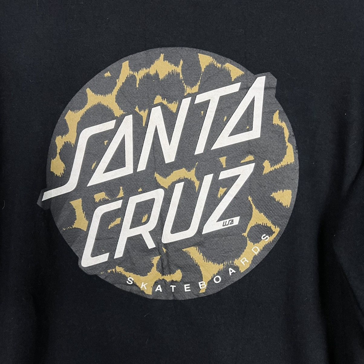 Santa Cruz Skateboards SANTA CRUZ Skateboards Big Logo Crop Sweatshirt #4075-C185 Size XL / US 12-14 / IT 48-50 - 3 Thumbnail