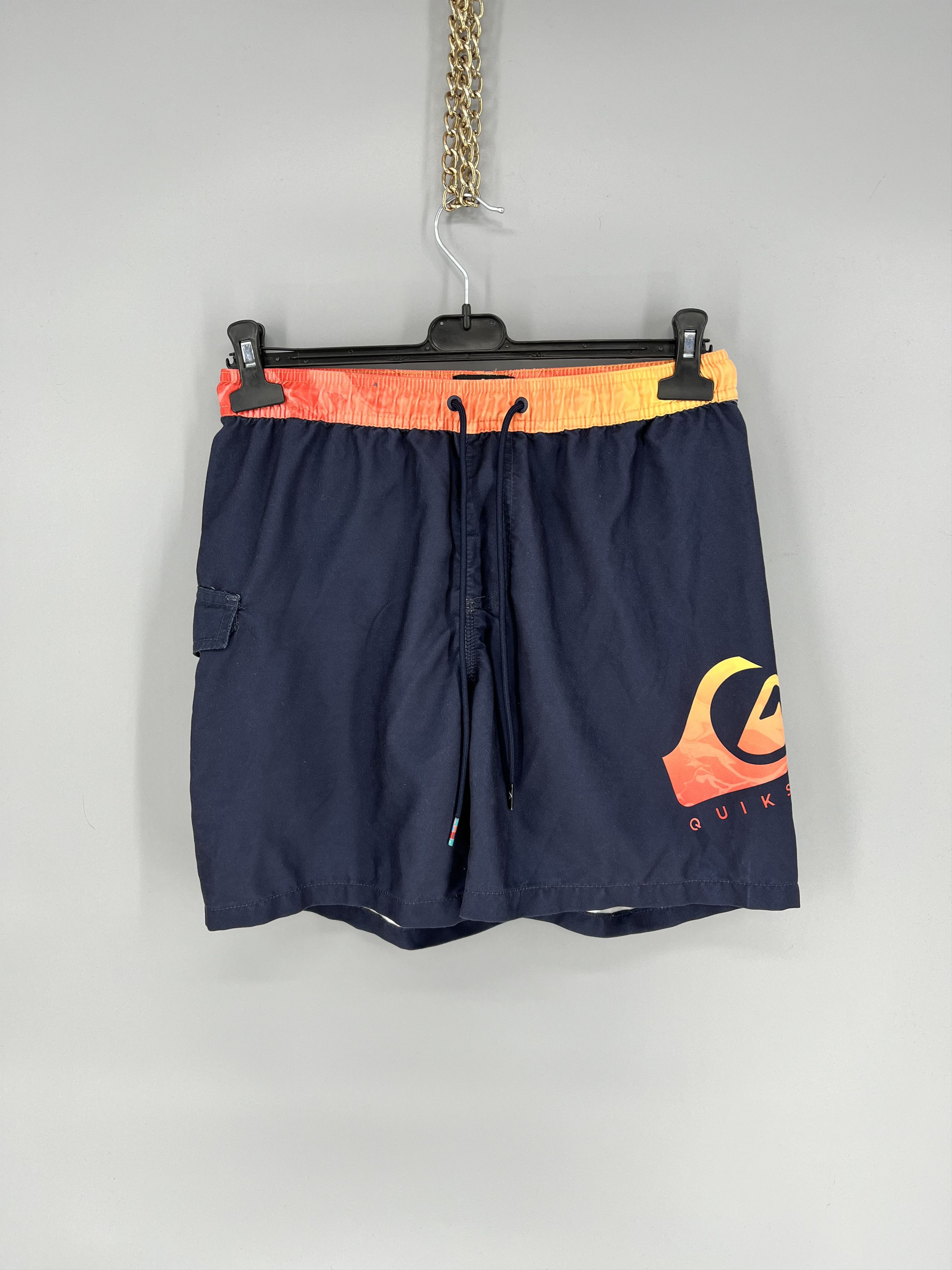 Quiksilver Vintage Quiksilver Shorts Big Logo Y2K Style 90s Surfing Size US 30 / EU 46 - 1 Thumbnail