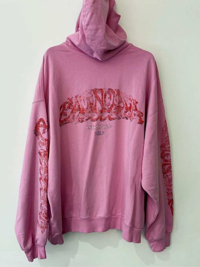 Balenciaga Balenciaga Pink Flame Zip-up Hoodie | Grailed