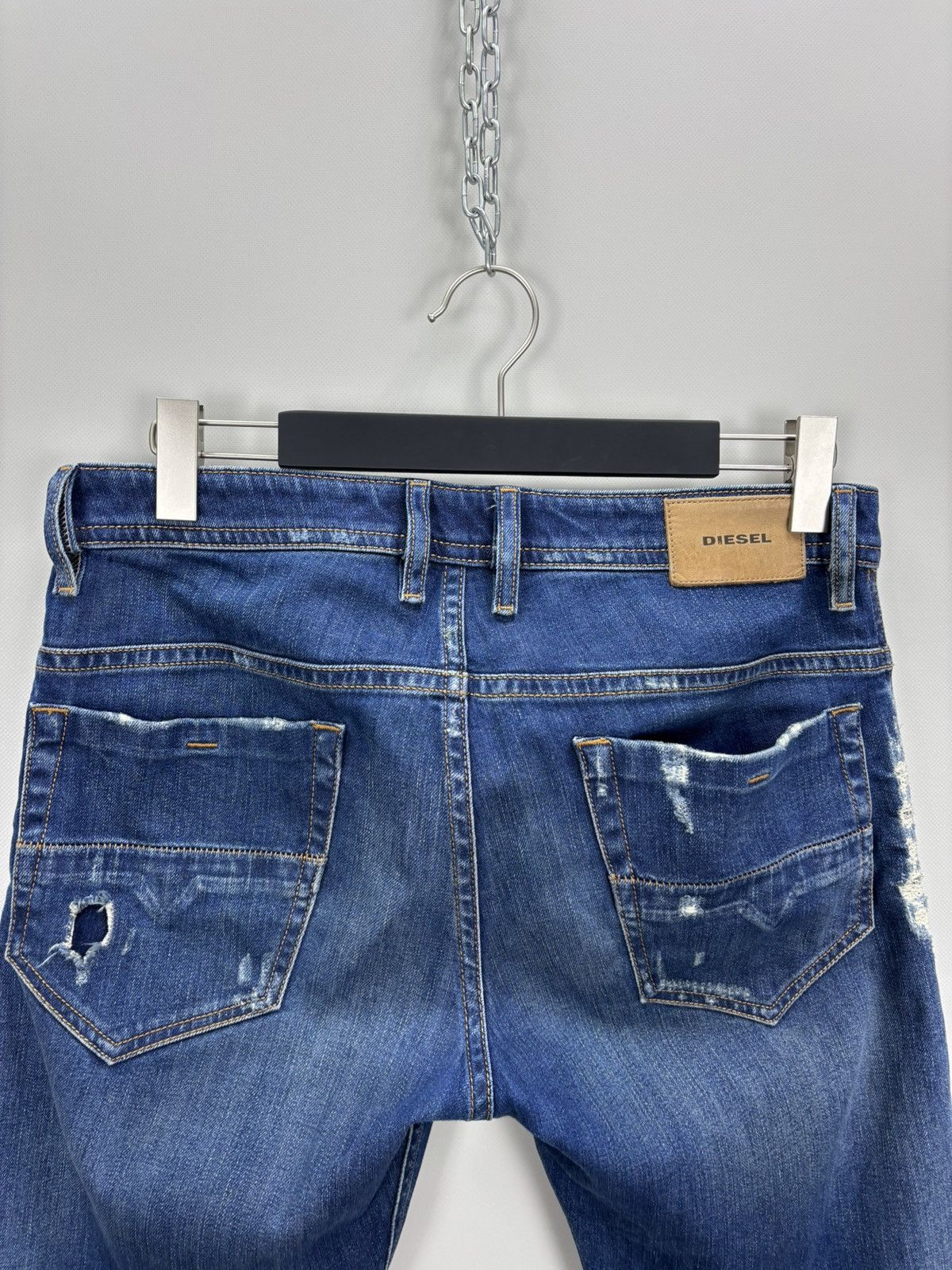 Diesel Mens jeans Diesel Size 32 Color Blue Size US 32 / EU 48 - 6 Thumbnail
