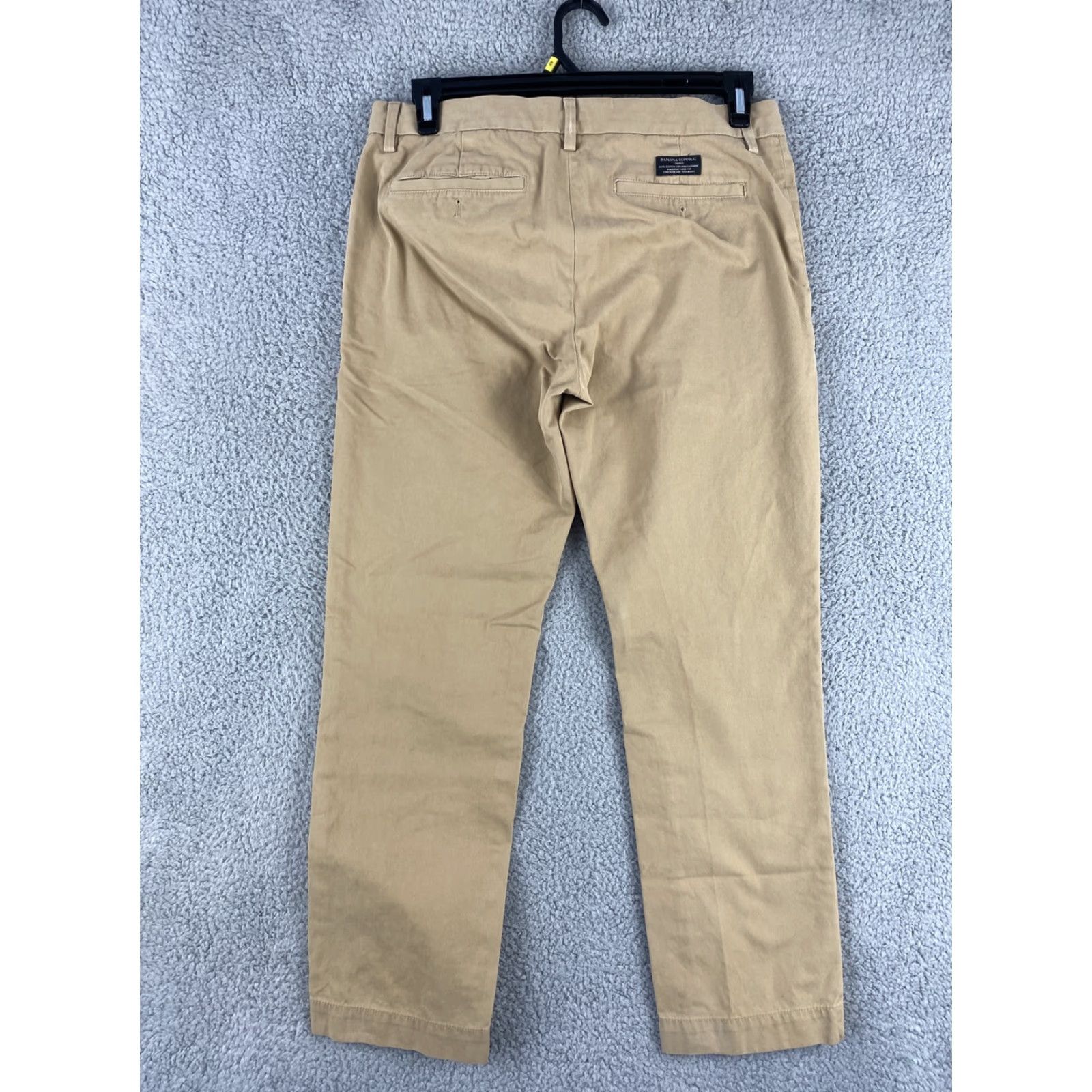 Banana Republic Banana Republic Chino Pants Men’s 31x30 Tan Slim Fit Business Casual Size US 31 - 5 Thumbnail