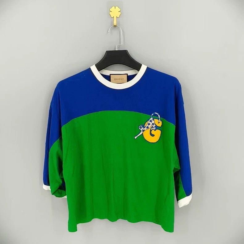 Gucci Gucci Patterned printed casual long-sleeved T-shirt with d Size XS / US 0-2 / IT 36-38 - 1 Thumbnail