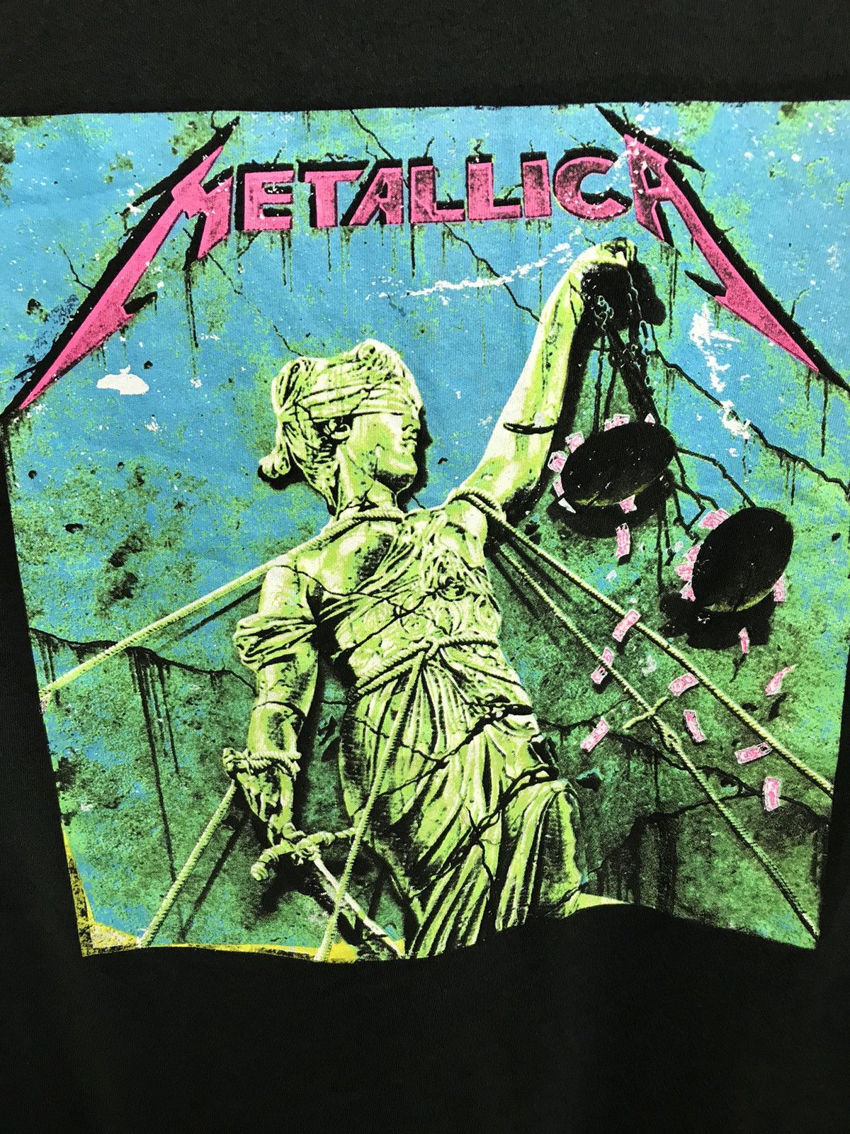 Band Tees Vintage Metallica band rock tee Size US XL / EU 56 / 4 - 3 Thumbnail