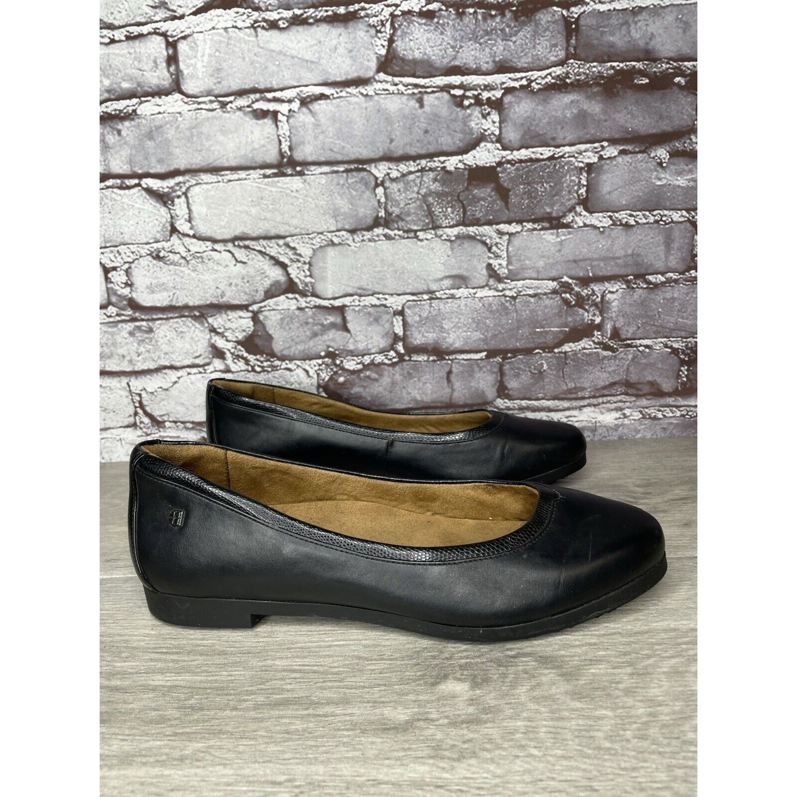Other Shoes For Crews 55315 Reese Black Leather Work Slip Flats Wo Size US 11 / IT 41 - 18 Thumbnail