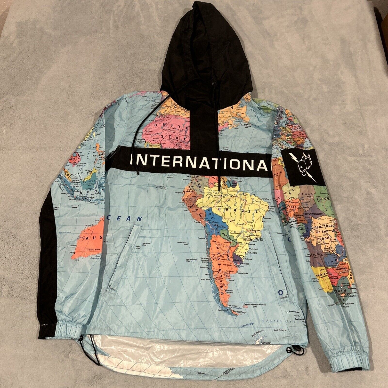 World Map Jacket | Grailed