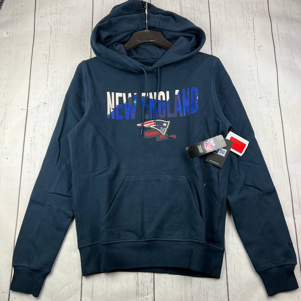 New Era New England Patriots NFL Medium New Era Pullover Hoodie Men Size US M / EU 48-50 / 2 - 1 Thumbnail