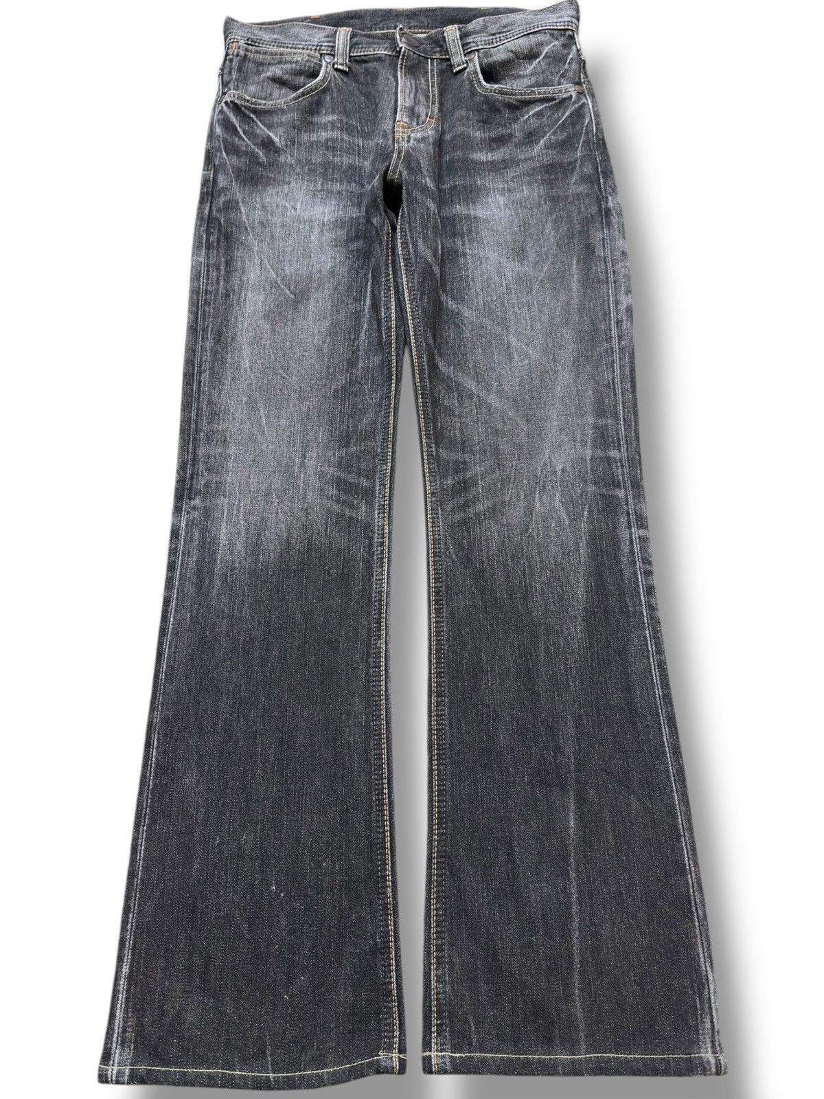 Wrangler Vintage Wrangler Flare Bootcut Whiskers Denim Size US 30 / EU 46 - 1 Thumbnail