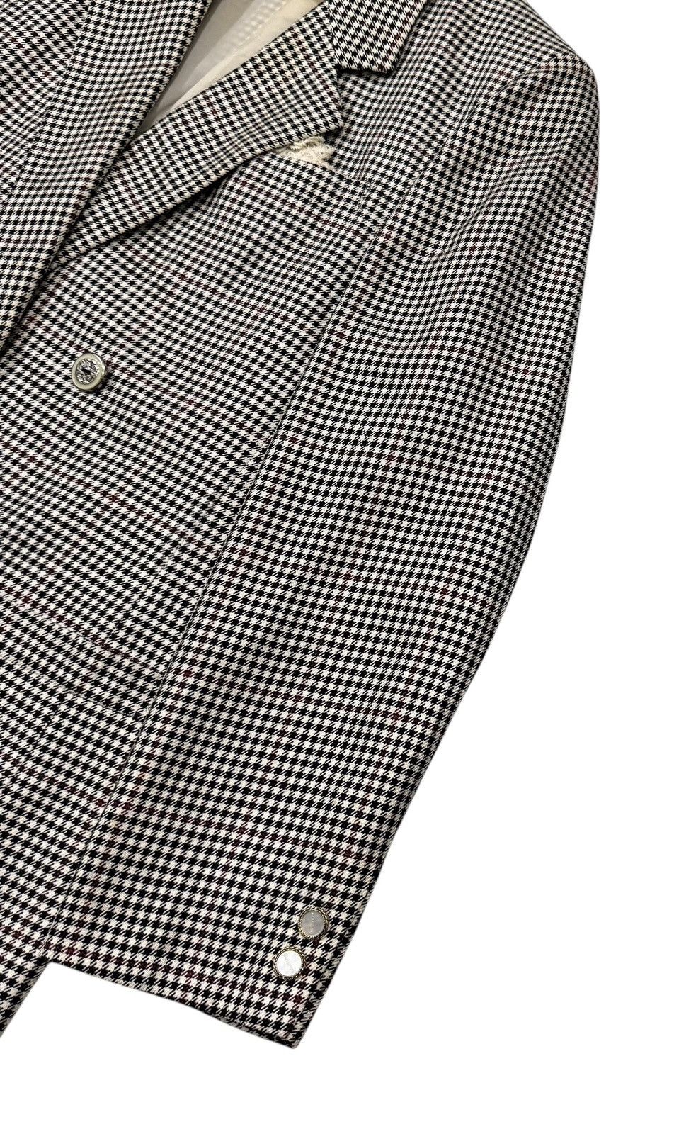 Burberry Vintage Burberry Checkered Double Breast Coat Jacket Size M / US 6-8 / IT 42-44 - 7 Thumbnail