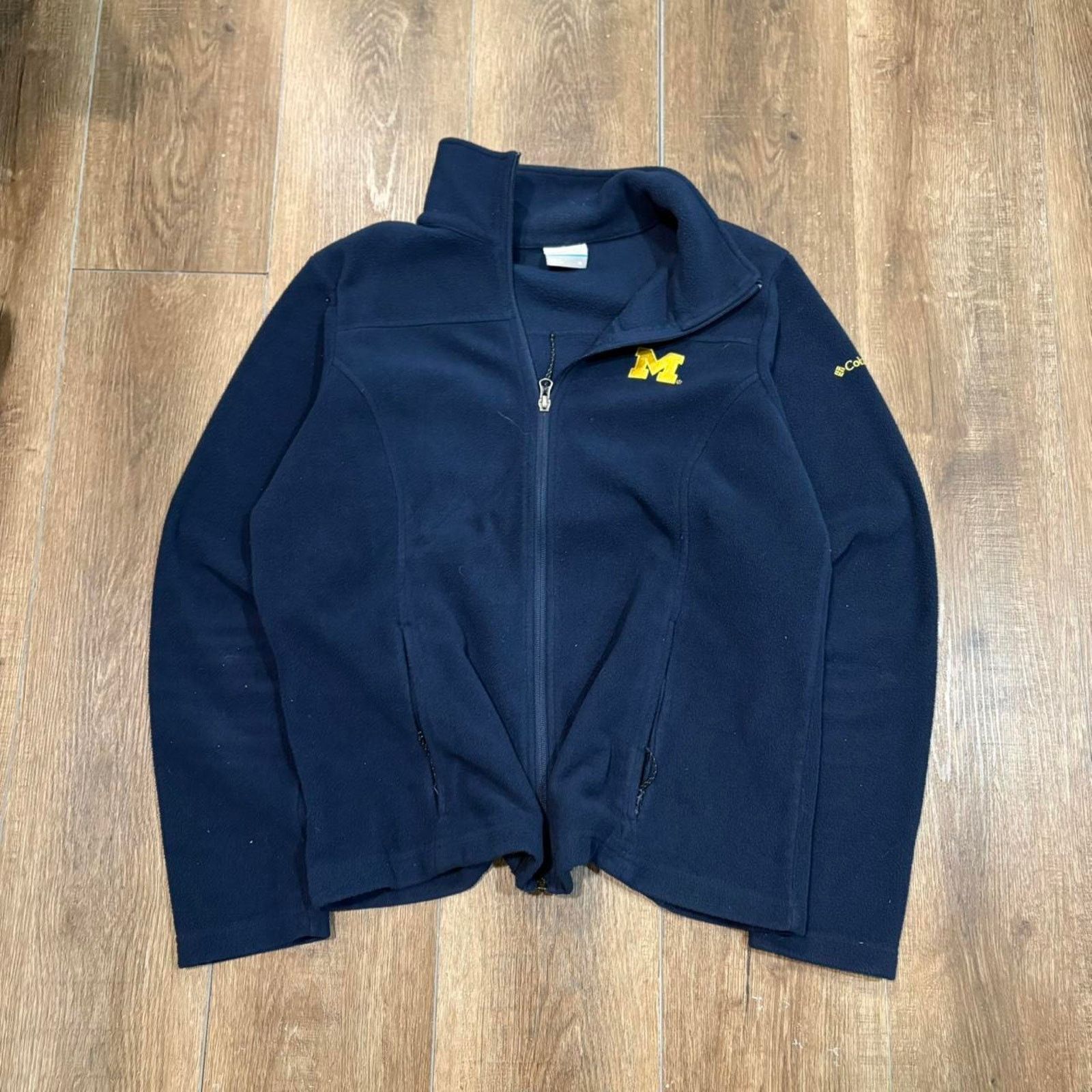 Columbia Y2k columbia sportswear fleece jacket Michigan university Size XL / US 12-14 / IT 48-50 - 1 Thumbnail
