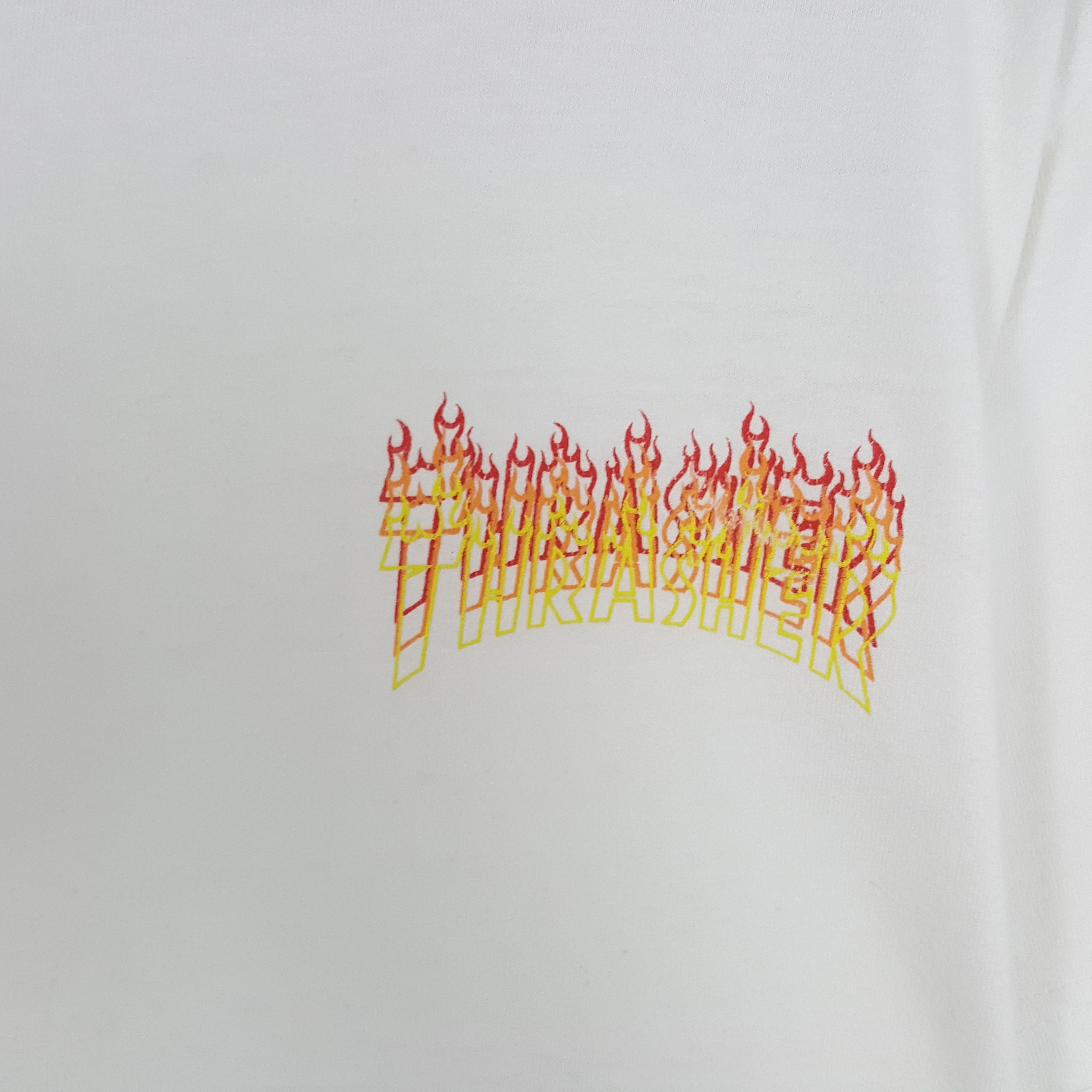 Thrasher × Vintage Vintage Thrasher Skateboard Tshirt Size US L / EU 52-54 / 3 - 2 Thumbnail