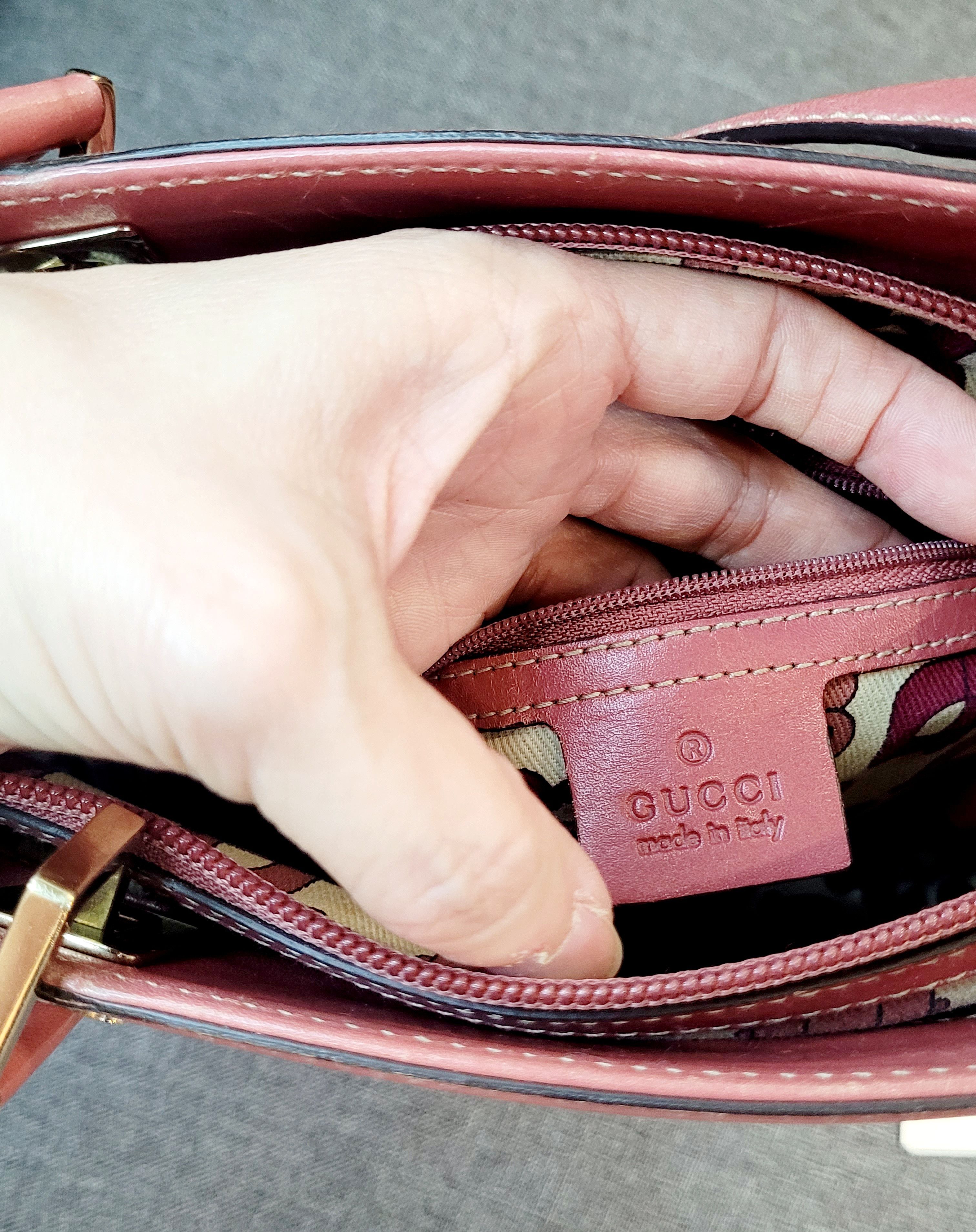 Gucci Gucci GG Guccissima Punch Tote Handbag 145994 Size ONE SIZE - 11 Thumbnail
