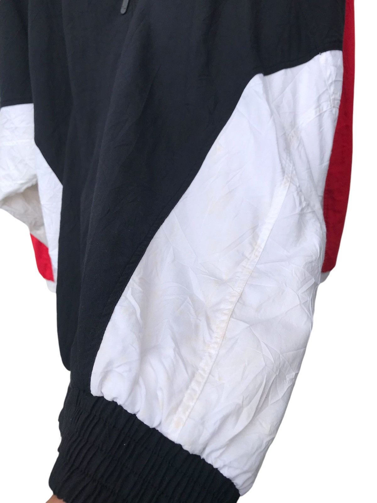 Nike Vintage 90s Nike Swoosh Colourblock Big Logo Windbreaker Size US XL / EU 56 / 4 - 13 Thumbnail