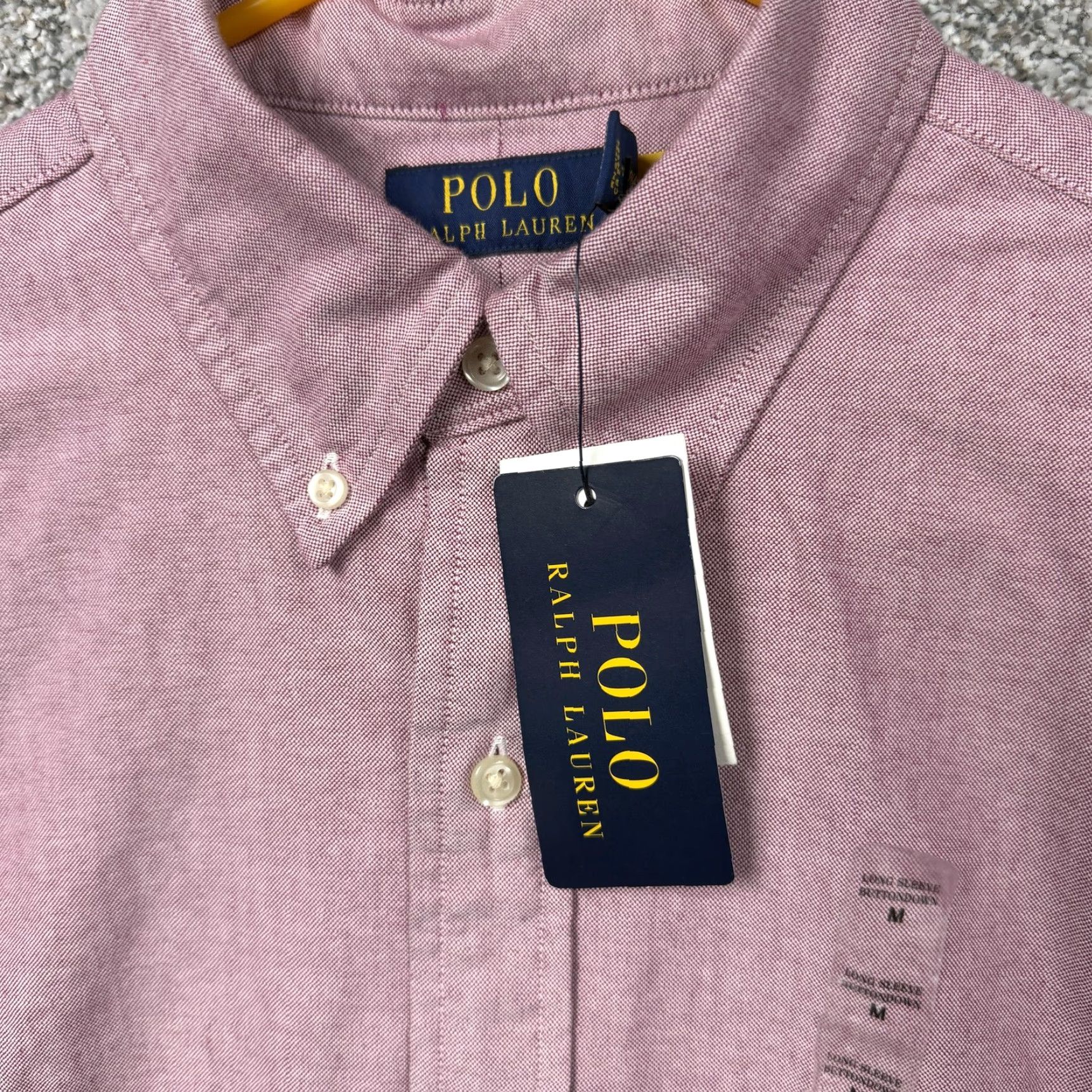 Polo Ralph Lauren Polo Ralph Lauren Shirt M Classic Fit Oxford Button Down Red Mens Long Sleeve Cotton Size US M / EU 48-50 / 2 - 3 Thumbnail
