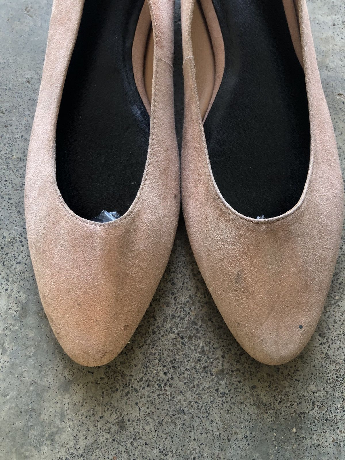 The Row The Row - Lady D Pale Flamingo Suede Ballerina Flat Size US 8 / IT 38 - 8 Thumbnail