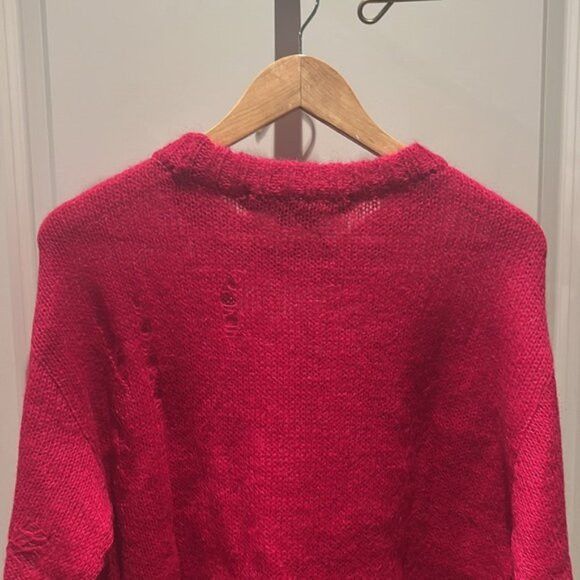 Andersson Bell ANDERSSON BELL large cherry red crew neck sweater ssense Size L / US 10 / IT 46 - 12 Thumbnail