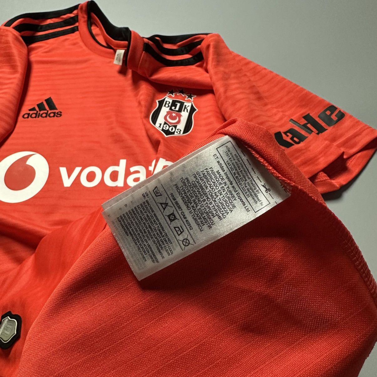 Vintage BESIKTAS JK ADIDAS 2018/2019 SOCCER THIRD JERSEY #7 QUARESMA Size US S / EU 44-46 / 1 - 15 Thumbnail