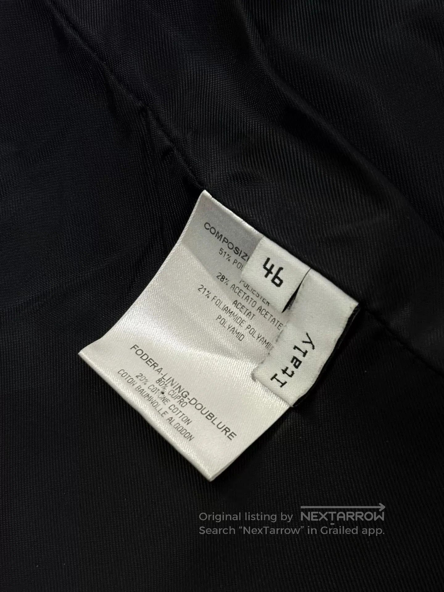 Balenciaga Balenciaga Deconstructed Liquid Metal Jacket. Size US S / EU 44-46 / 1 - 8 Thumbnail