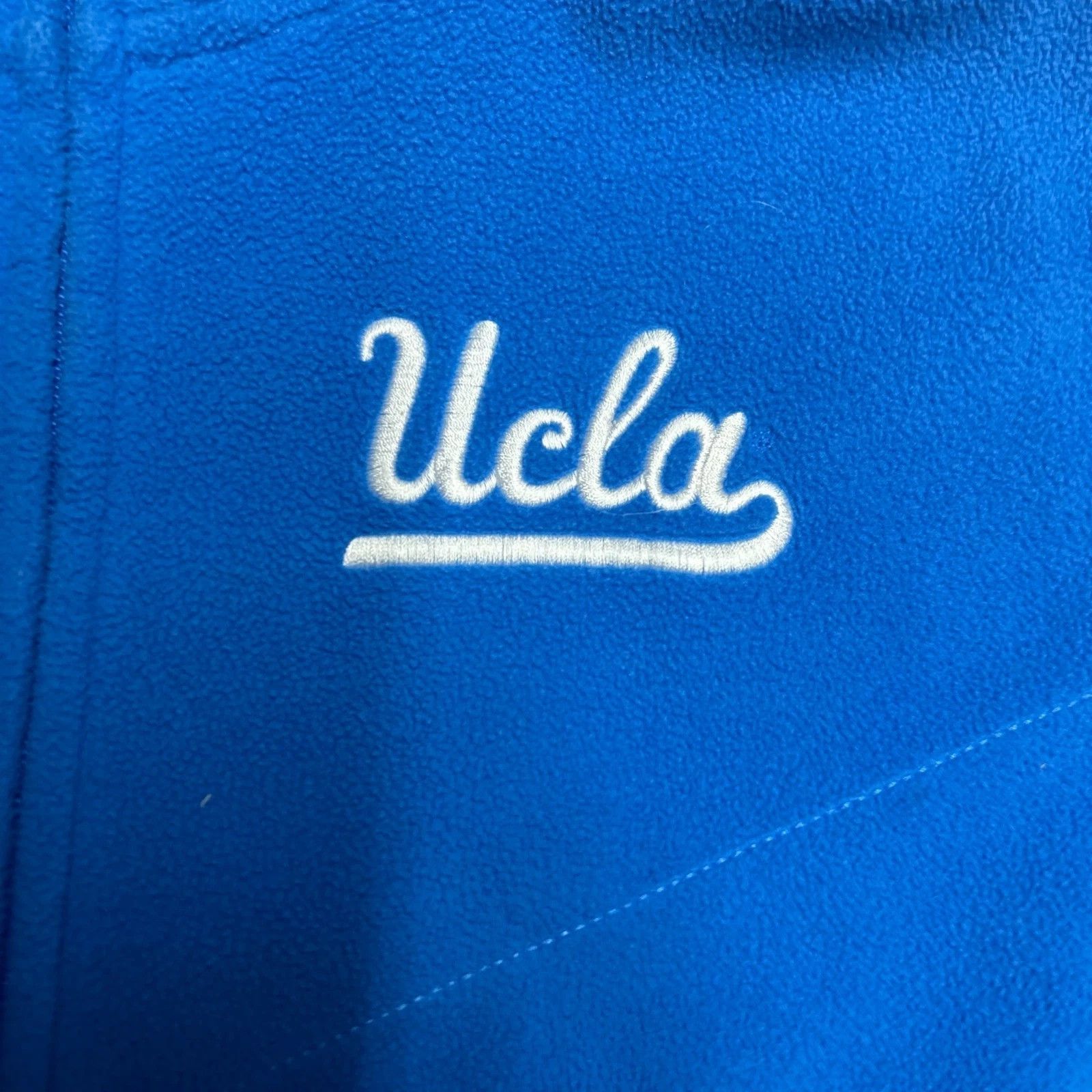 Adidas Adidas UCLA Bruins Fleece Jacket XL Blue Size US XL / EU 56 / 4 - 3 Thumbnail