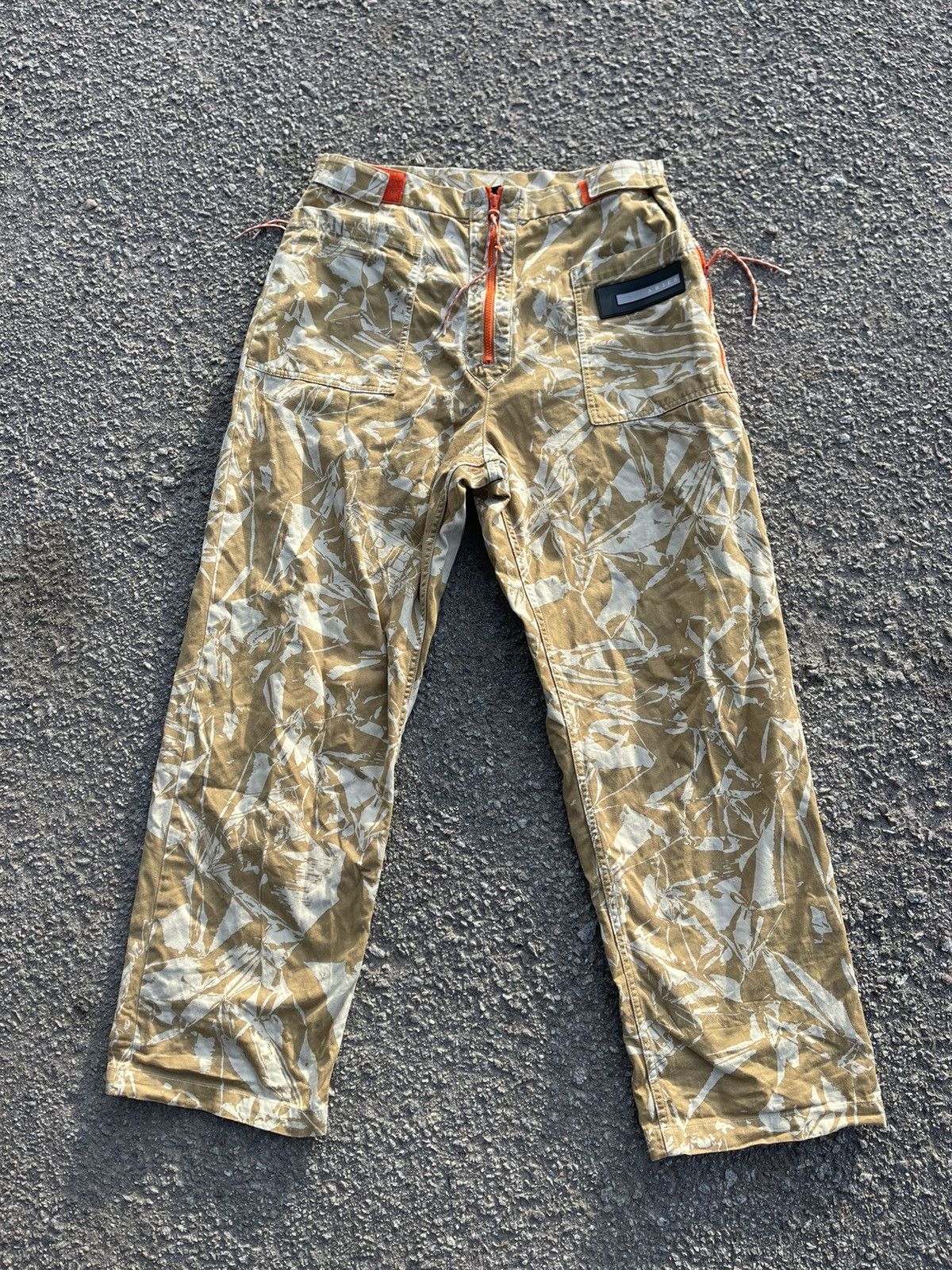Aries Aries Cargo Camo pants trousers Size US 31 - 2 Thumbnail