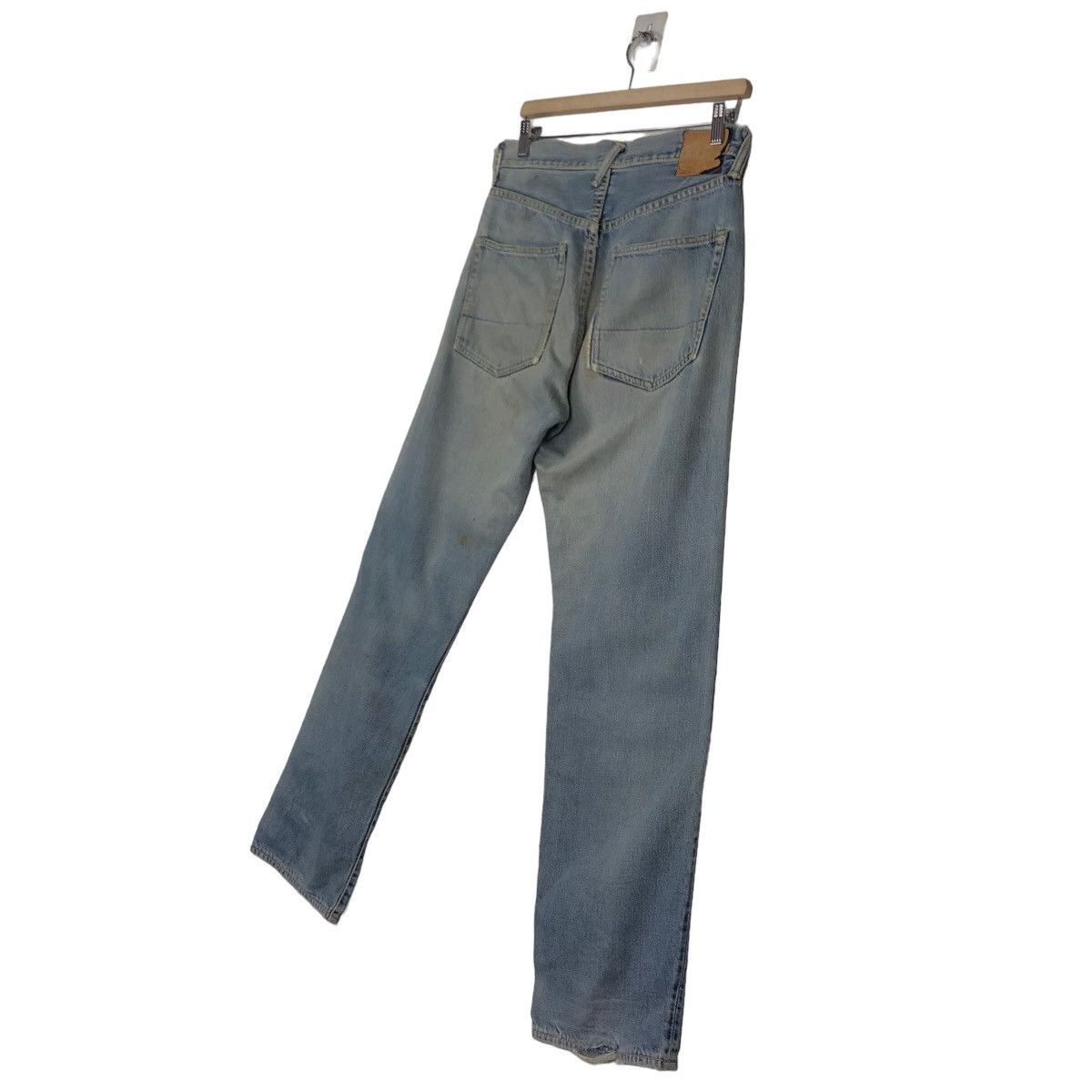 Evisu VINTAGE EVISU MADE IN JAPAN DISTRESSED DENIM JEANS RED LINE Size US 30 / EU 46 - 12 Thumbnail