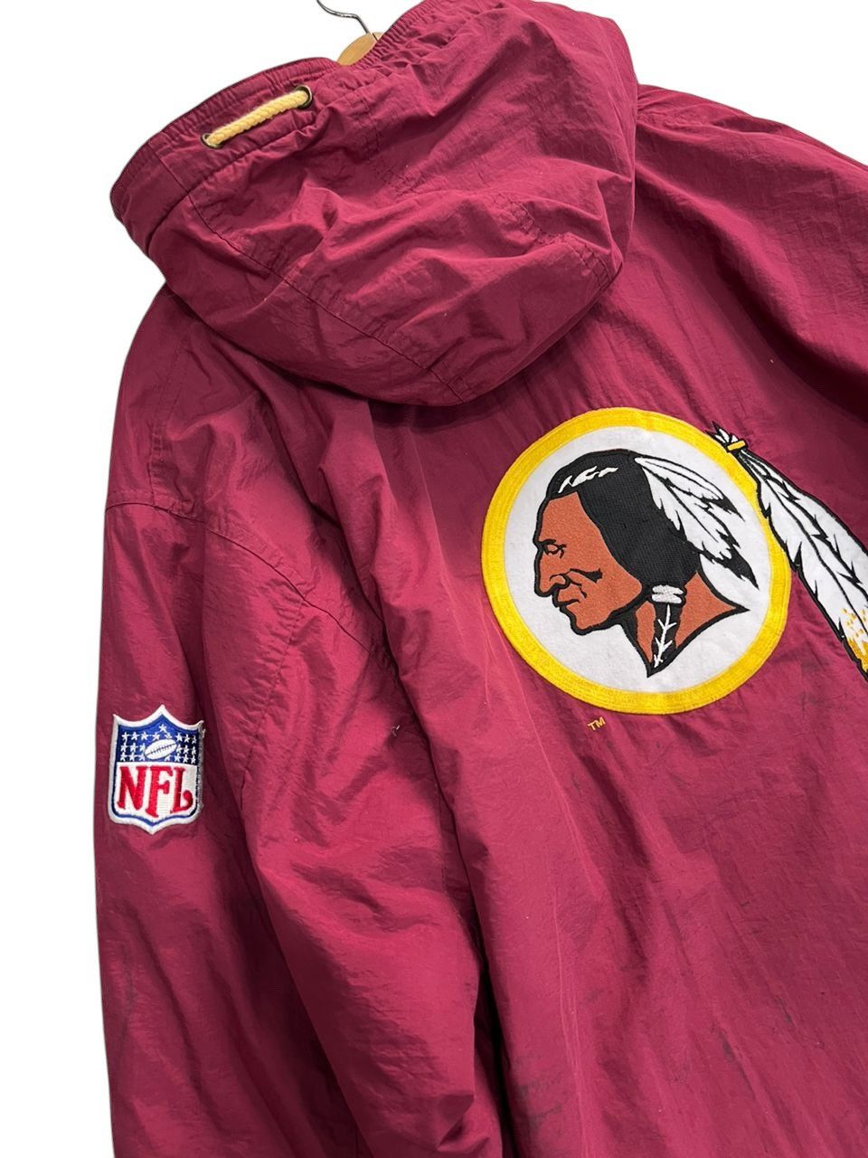 NFL Vintage 90’s Starter Red Skins Hoodie Size US XL / EU 56 / 4 - 8 Thumbnail