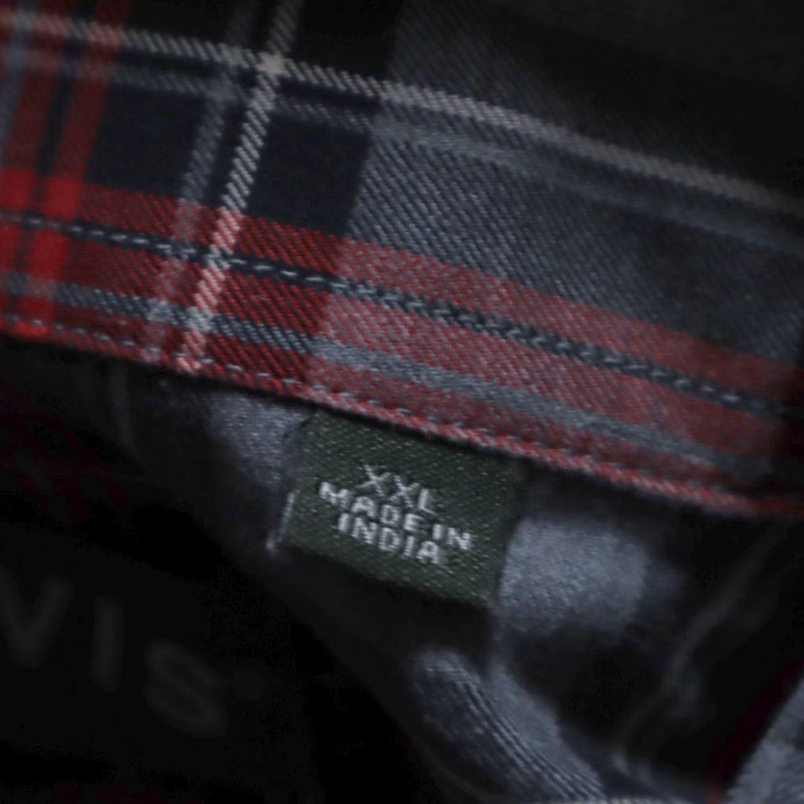 Orvis Orvis Signature Twill Plaid Long Sleeve Button Down Shirt Gray Men's 2XL Size US XXL / EU 58 / 5 - 6 Thumbnail