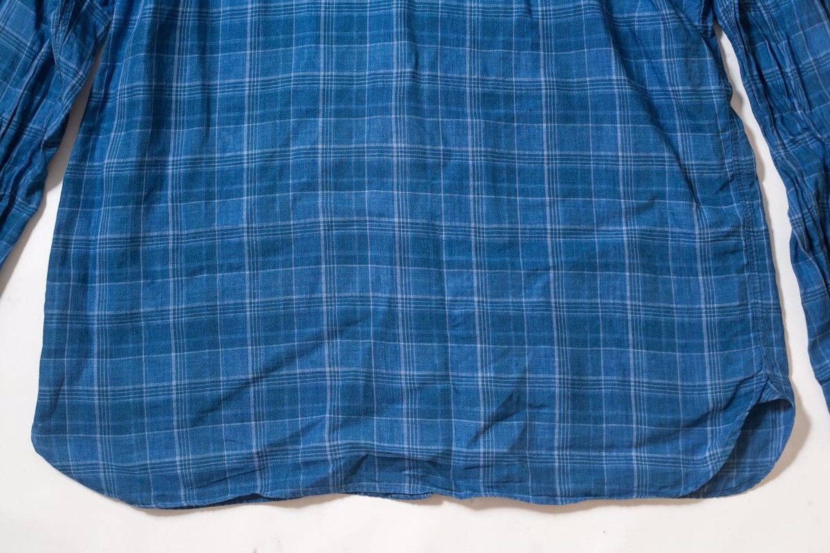 Polo Ralph Lauren Polo Ralph Lauren Classic Fit Indigo Linen Shirt Size US XXL / EU 58 / 5 - 13 Thumbnail