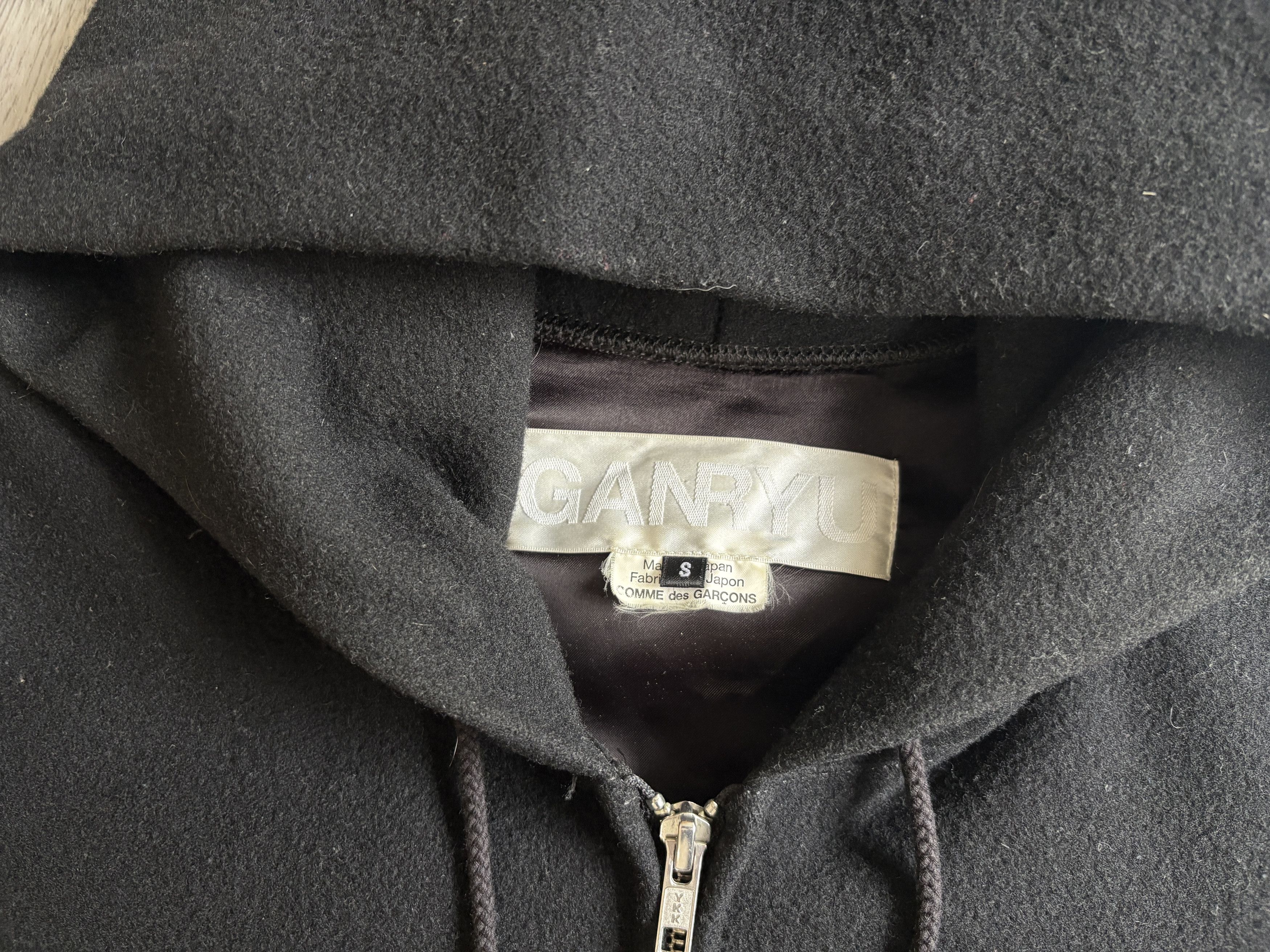 Ganryu Ganryu Wool Zip Hooded Sweatshirt Size US S / EU 44-46 / 1 - 4 Thumbnail