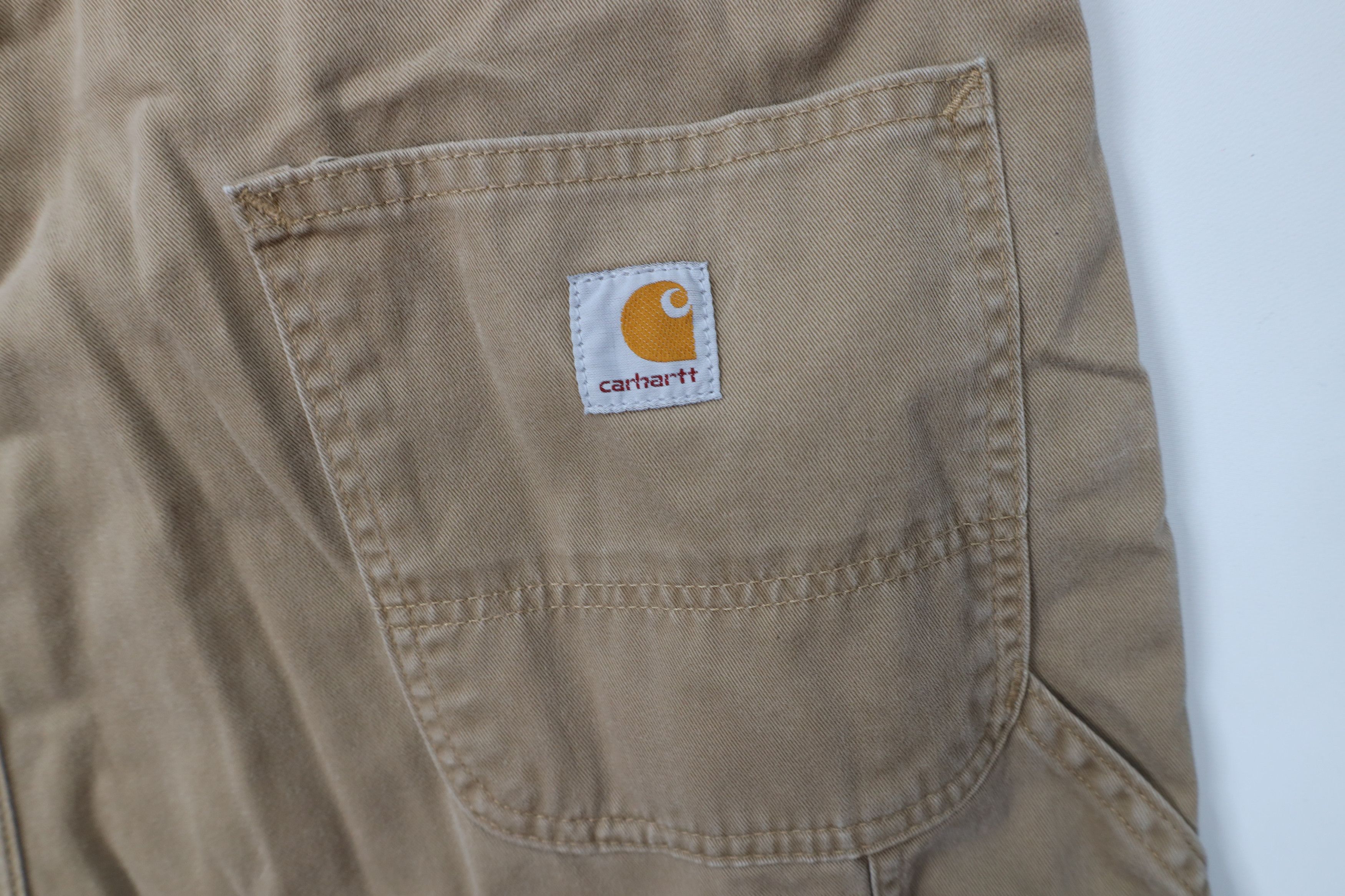 Carhartt Vintage Carhartt Wide Leg Dungaree Chino Pants Dark Brown Size US 42 / EU 58 - 11 Thumbnail