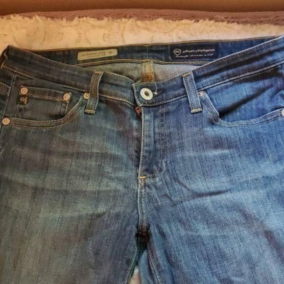 AG Adriano Goldschmied AG Adriano Goldschmied The Stevie Crop Sz 27R Slim Straight Size 27" / US 4 / IT 40 - 2 Thumbnail