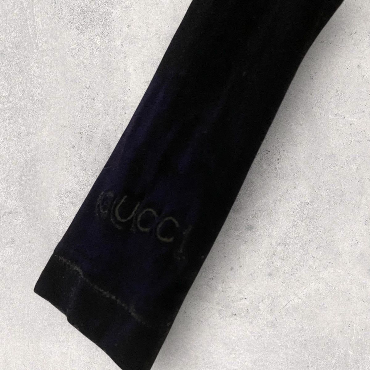 Gucci Vintage 1994 Tom Ford Era Stretch Velvet Bodysuit Size M / US 6-8 / IT 42-44 - 5 Thumbnail