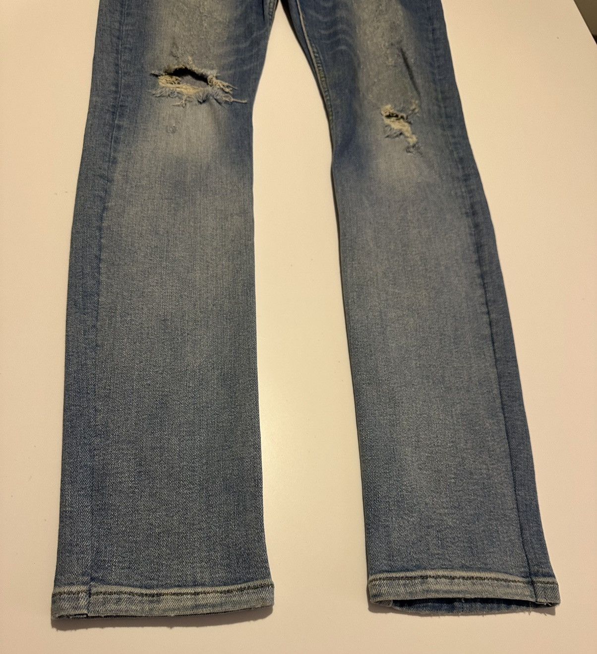 Allsaints All Saints Denim Cigarette Light Blue Size US 30 / EU 46 - 3 Thumbnail