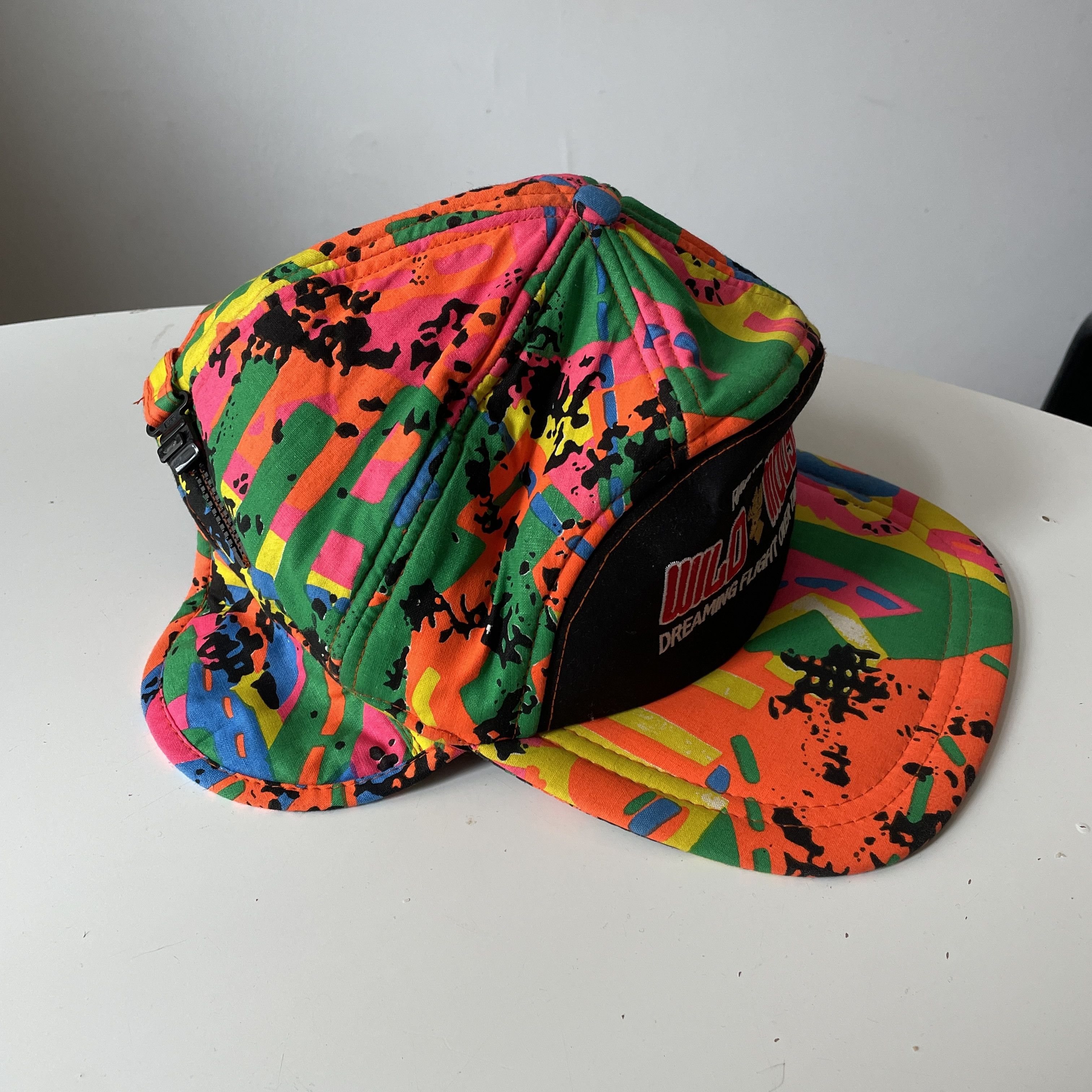 Vintage Racing Team Wild Moose Dreaming Flight Over The Sea Cap Size ONE SIZE - 3 Thumbnail