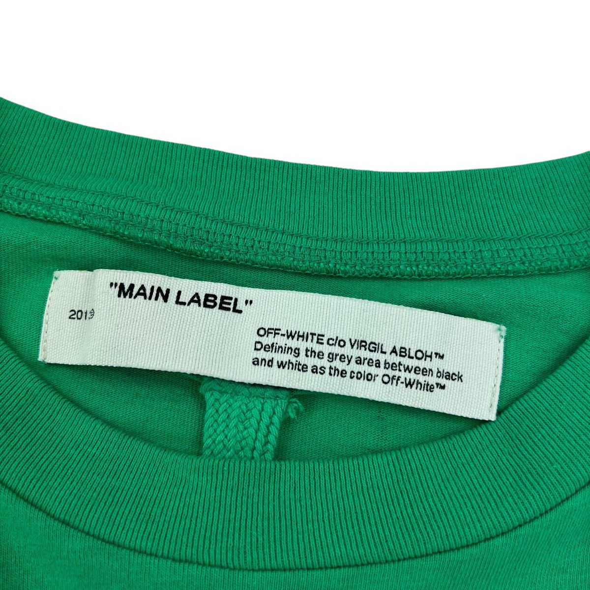 Off-White Off-White Fence Arrows Green T Shirt Size US L / EU 52-54 / 3 - 4 Thumbnail