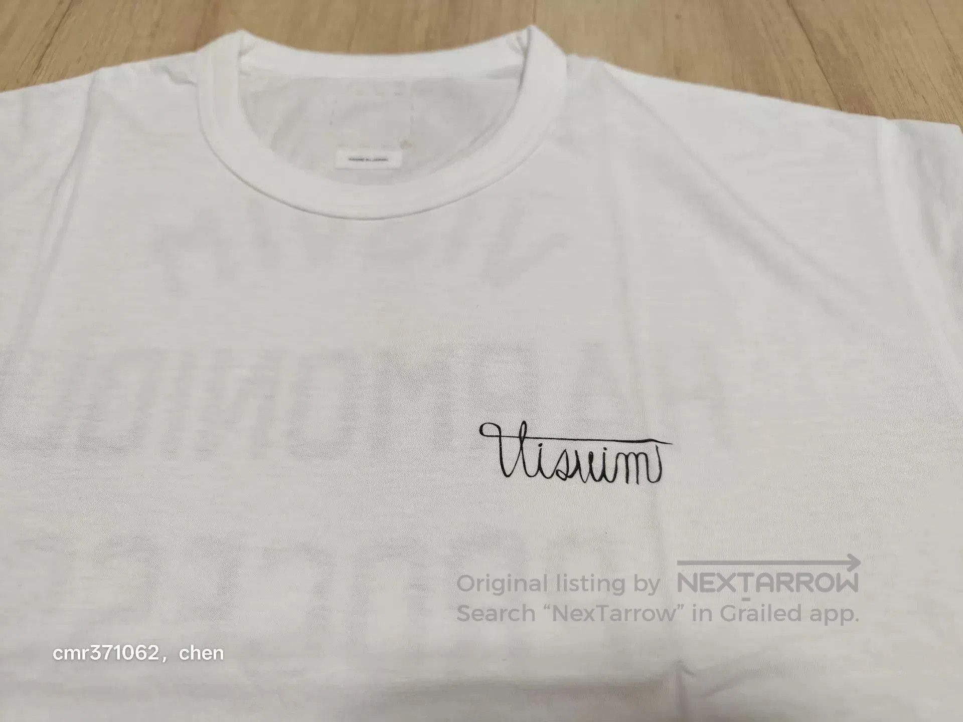 Visvim White Short Sleeve Graphic T. Size US S / EU 44-46 / 1 - 2 Thumbnail