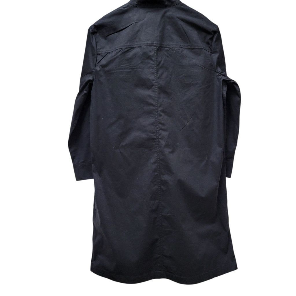Theory THEORY Shift Poplin Tunic Black Lace-Up Long-Sleeves Dress 6 Size M / US 6-8 / IT 42-44 - 4 Thumbnail