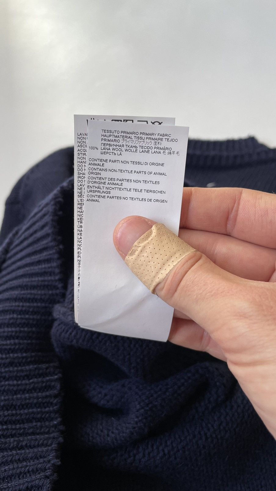 Maison Margiela A/W 21 ‘Destroyed’ Cuffs Margiela Sweater Size US M / EU 48-50 / 2 - 10 Thumbnail