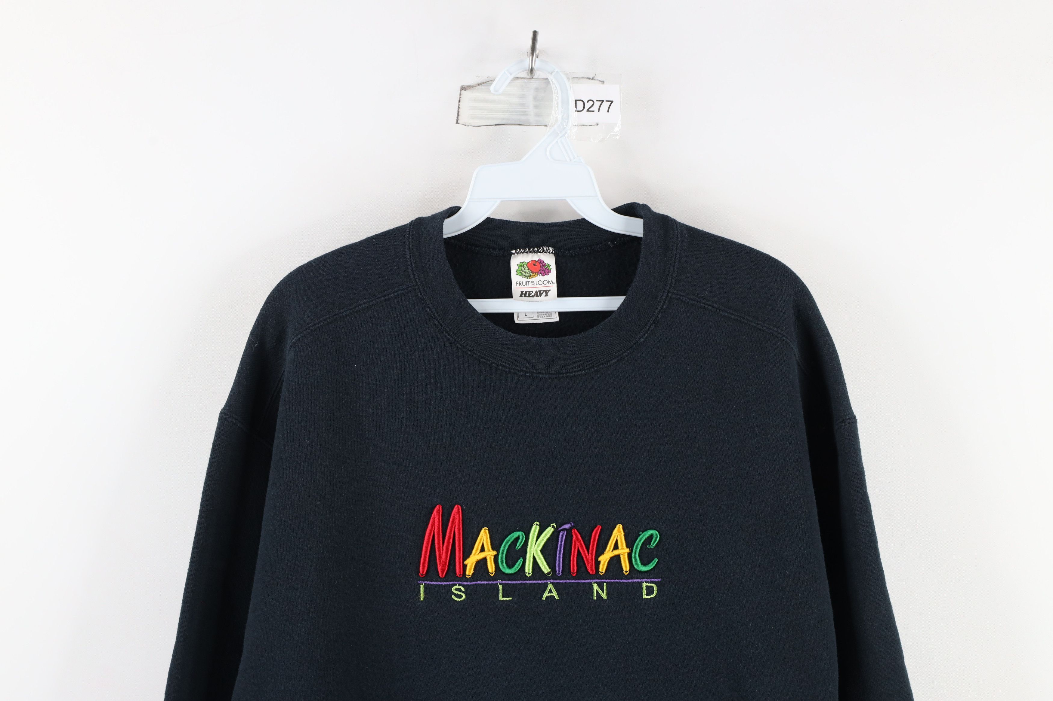 Vintage Vintage 90s Out Rainbow Mackinac Island Michigan Sweatshirt Size US L / EU 52-54 / 3 - 2 Thumbnail