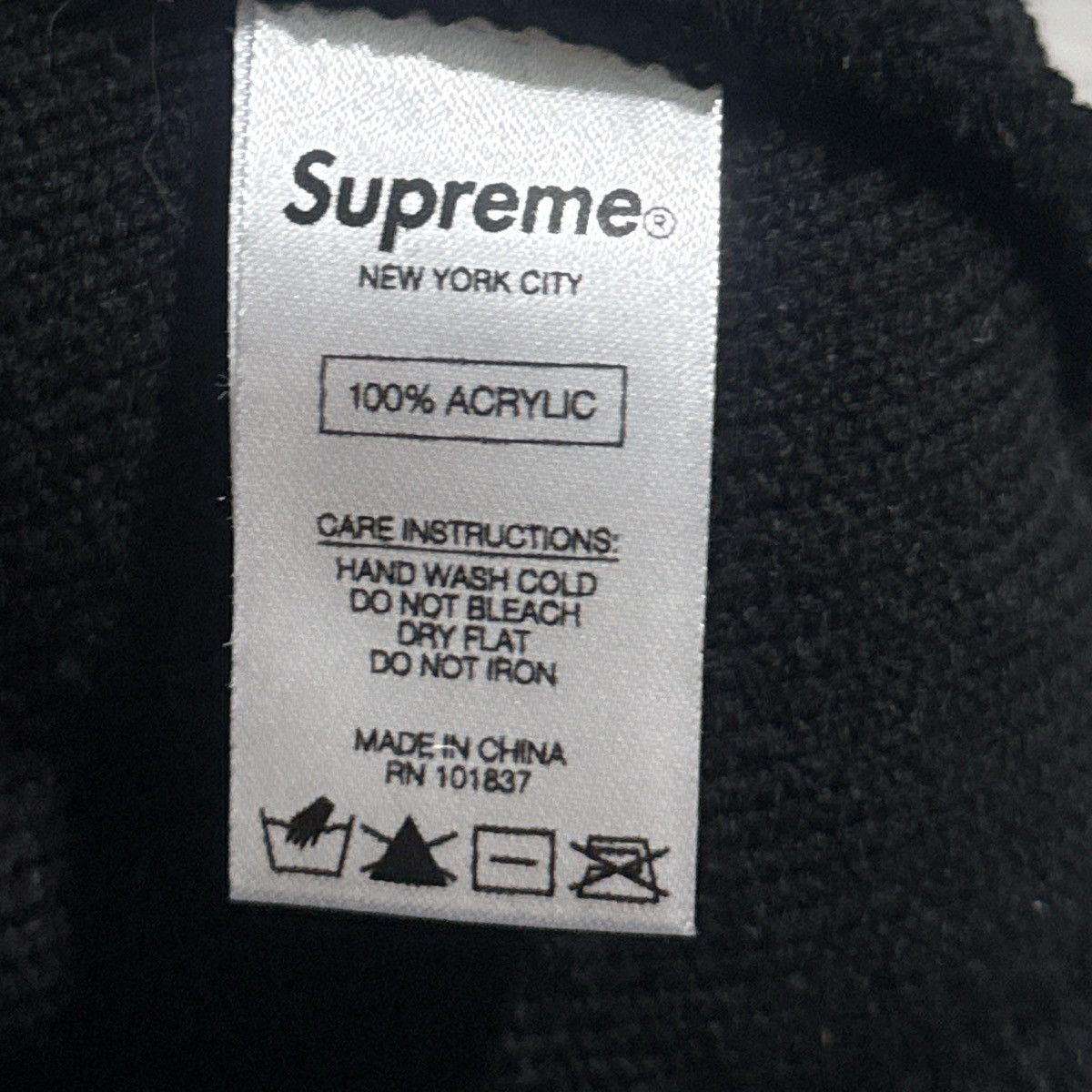 Supreme Rare Supreme Gothic Beanie Black OS F/W 16 Size ONE SIZE - 2 Thumbnail