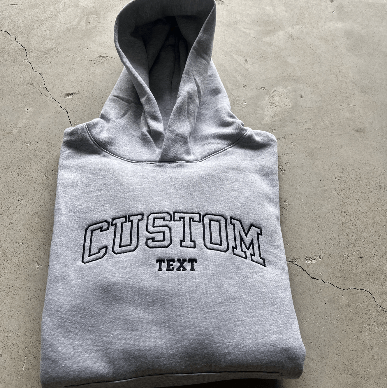 Prolific Custom Arched Text With any Logo Hoodie Size US S / EU 44-46 / 1 - 1 Thumbnail